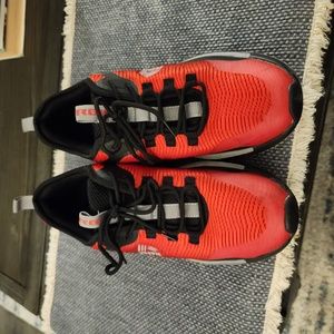 Rebox red and black shoes